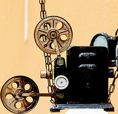 old movie camera