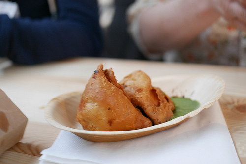 indian food samosa