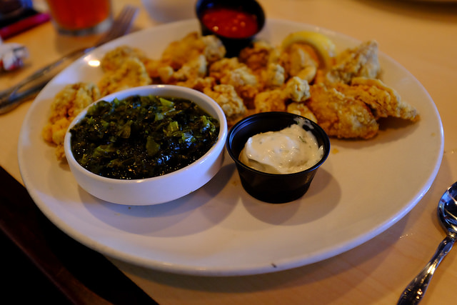 fried oysters