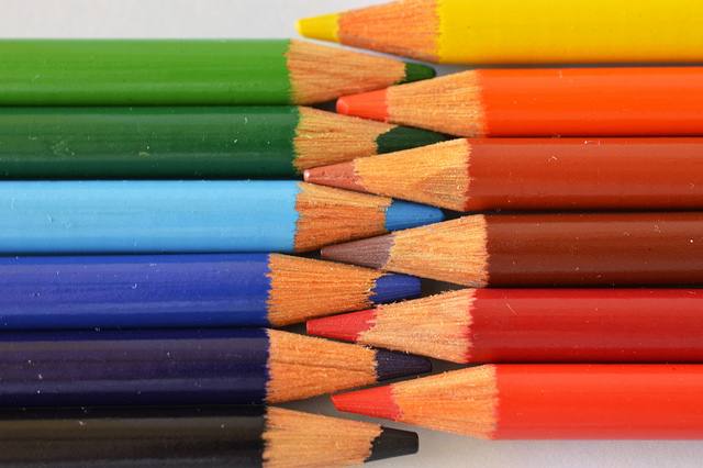 coloring pencils