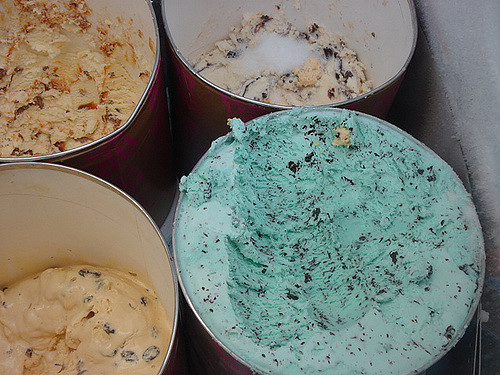 variety ice cream