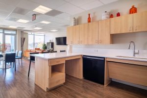 Hodge on 7th Club Room Kitchen