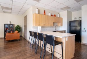 Hodge on 7th Club Room Kitchen