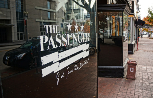 Exterior photo of The Passenger restaurant